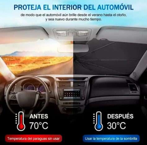 Suncar: Parasol Anti calor