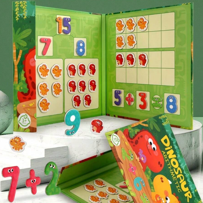 LIBRO DE JUEGO MATEMATICA MONTESSORI 2 A 4 AÑOS